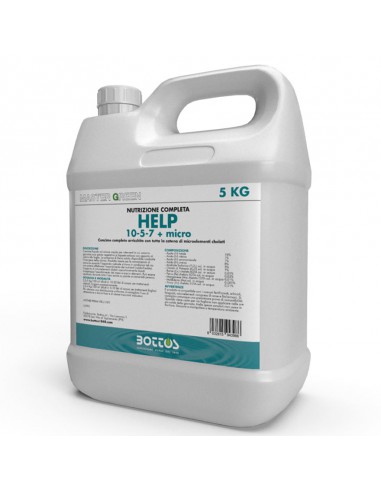 Concime liquido HELP 10-5-7 + MICRO DA KG 5