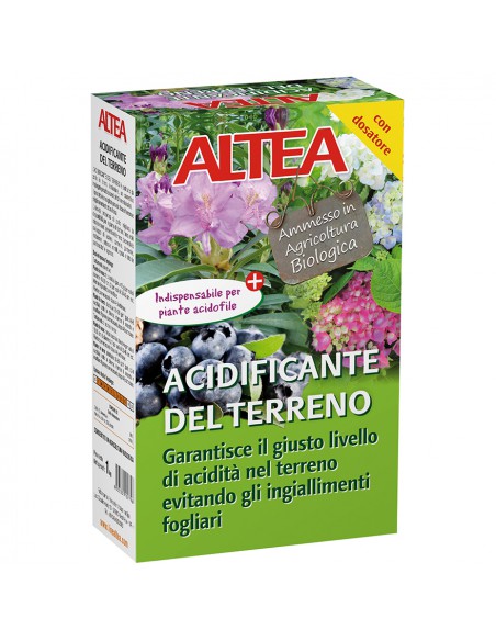 CONCIME ACIDIFICANTE DEL TERRENO ideale per mirtilli