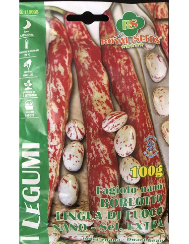 FAGIOLO BORLOTTO LINGUA DI FUOCO NANO S.EXTRA 100GR