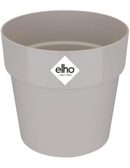 VASO PER PIANTE ROTONDO ELHO - GRIGIO CALDO