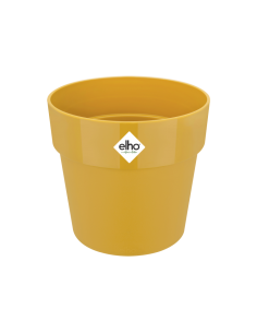 VASO PER PIANTE ROTONDO ELHO - COLORE OCRA