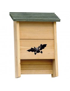 CASETTA PER PIPISTRELLI IN LEGNO CM 9x23x ALTEZZA 33