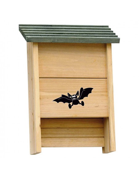 CASETTA PER PIPISTRELLI IN LEGNO CM 9x23x ALTEZZA 33