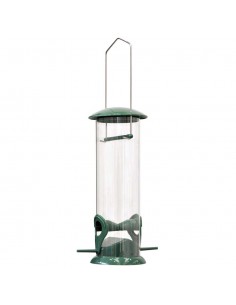 MANGIATOIA IN PLASTICA PER UCCELLINI CM 6,5X H 22 CM