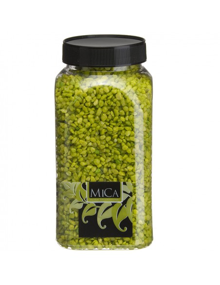 Pietre Decorative Granulato dimensione 2-3 mm LIGHT GREEN 650 ml