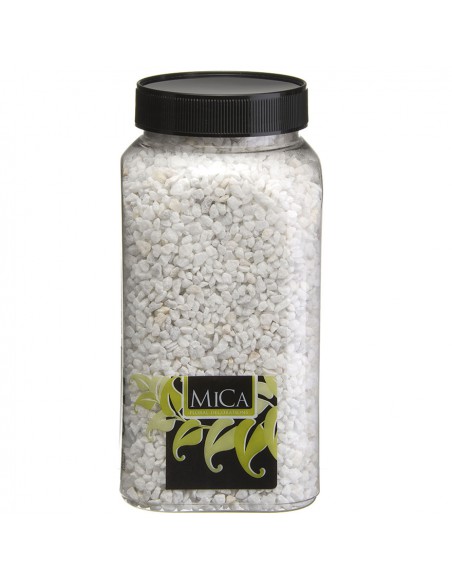 Pietre Decorative Granulato dimensione 2-3 mm WHITE 650 ml