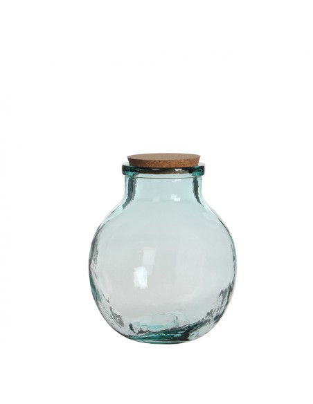 VASO TRASPARENTE OLLY - H.25 X D.21 CM