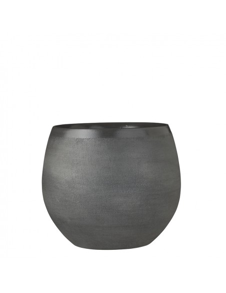 COPRIVASO CERAMICA DOURO BLACK GRAY - H25XD29 cm