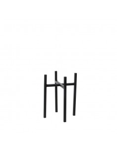 ASCOT PLANT STAND BLACK - L16,5XB16,5XH25CM