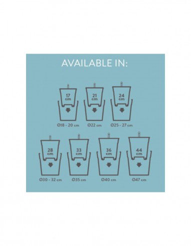 VASO PER PIANTE ROTONDO ELHO - COLORE OCRA