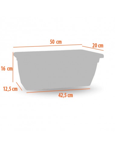 CASSETTA DA BALCONE NAXOS IN TERRACOTTA - VECA