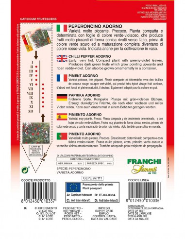 SEMI PEPERONCINO ADORNO