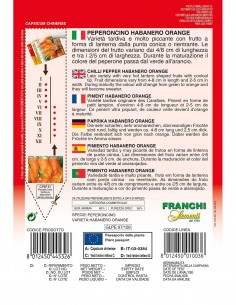 SEMI PEPERONCINO HABANERO ORANGE 2