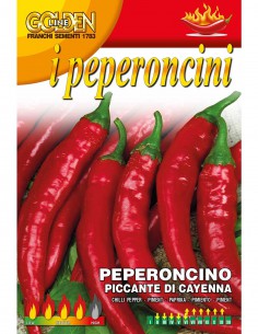 SEMI DI PEPERONCINO PICCANTE DI CAYENNA