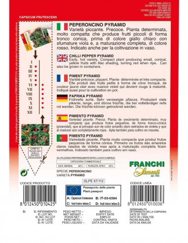 SEMI PEPERONCINO PYRAMID