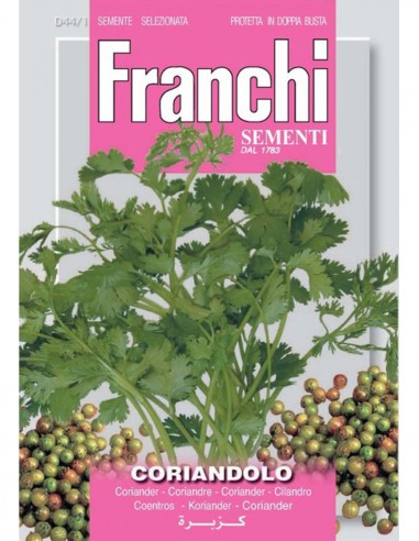 SEMI DI CORIANDOLO Gusto unico, versatile in cucina