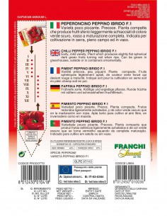 SEMI PEPERONCINO PEPPINO F1 2