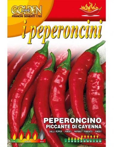 SEMI DI PEPERONCINO CAYENNA PICCACENTE