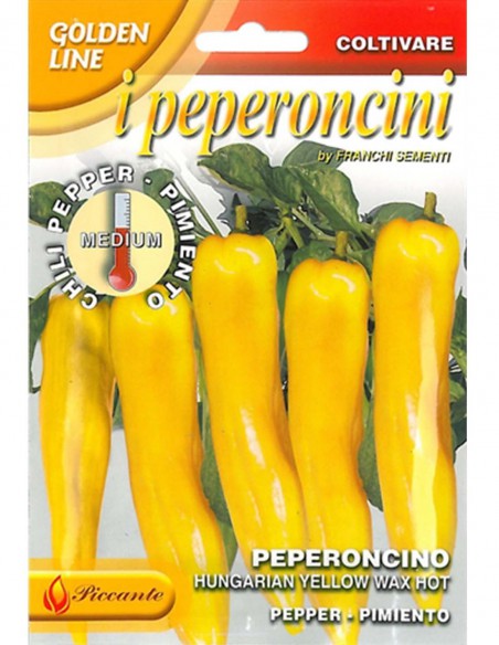 SEMI DI PEPERONCINO HUNGARIAN YELLLOW WAX HOT