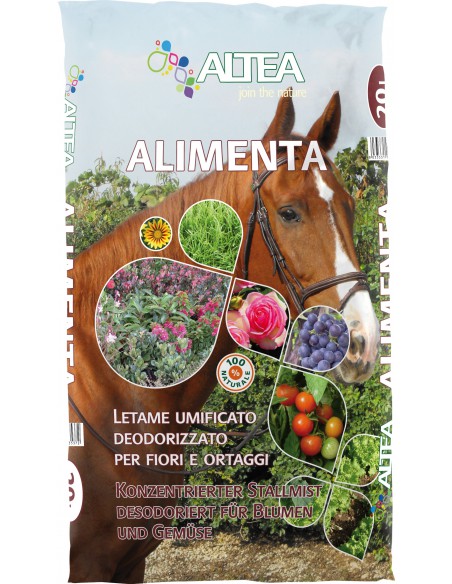 LETAME DEODORIZZATO SFARINATO ALIMENTA SACCO 20L