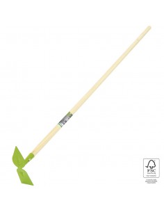 Zappetta quadra e cuore con manico FSC lunghezza cm.130
