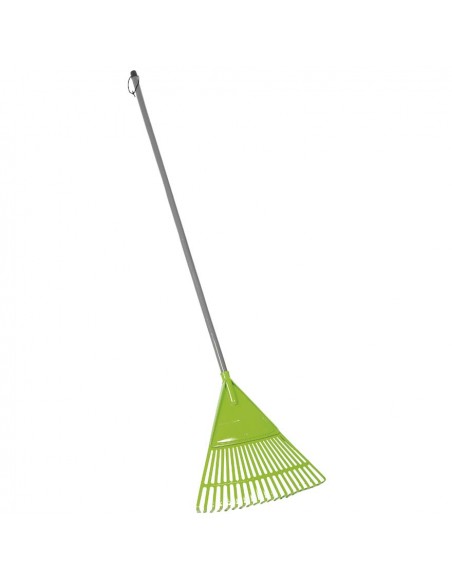SCOPA PER ERBA E FOGLIE MANICO BAMBOO VERDEMAX