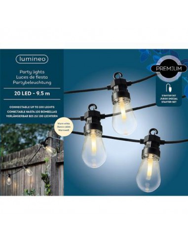 LANPADINE 20 LED PROLUNGABILE PER GIARDINO