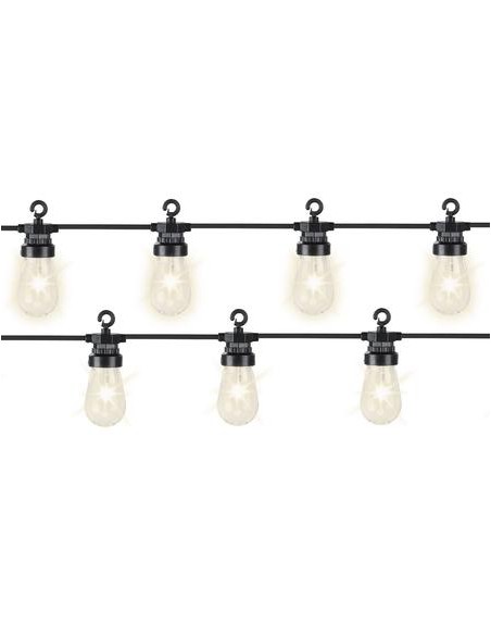 LANPADINE 20 LED PROLUNGABILE PER GIARDINO