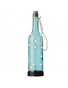 LED SOLARE 'Bottiglia' - BLU" - micro LED 2
