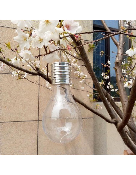 LED SOLARE 'Lampadina in vetro' - micro LED