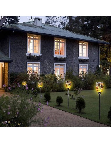 LED SOLARE 'Torcia' - effetto fiamma realistico