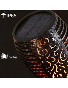 LED SOLARE 'Torcia' - effetto fiamma realistico 2