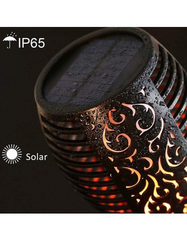 LED SOLARE 'Torcia' - effetto fiamma realistico