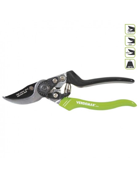 FORBICE DA GIARDINO ERGONOMICA BY-PASS VERDEMAX