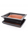 VASO BONSAI POTSET BLACK 20 cm