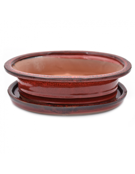 VASO BONSAI POTSET RED 25 cm