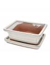 VASO BONSAI POTSET WHITE 15 cm