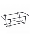 PORTAVASO BALCONE REGOLABILE NERO - 60CENTIMETRI