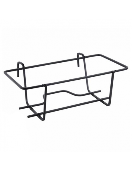 PORTAVASO BALCONE REGOLABILE NERO - 40CENTIMETRI