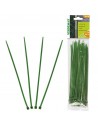 FASCETTA DENTELLATA UNIVERSALE VERDE 100 PEZZI
