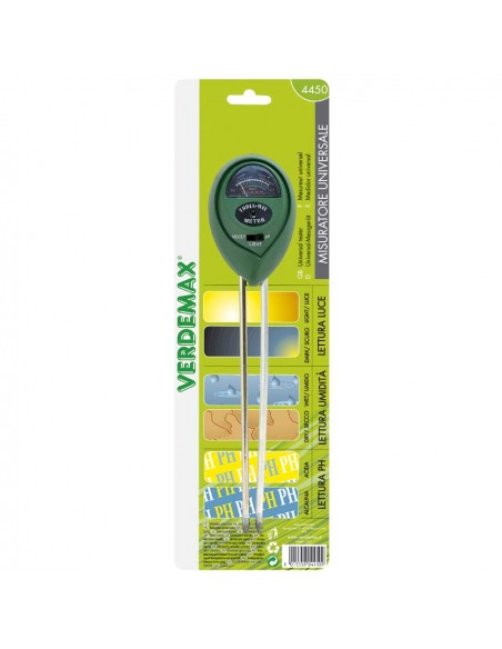 MISURATORE UNIVERSALE LUCE, UMIDITA', PH