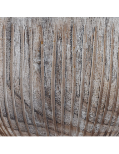 PORTAVASO IN LEGNO "SARA" RIALZATO DIAMETRO 24 CM