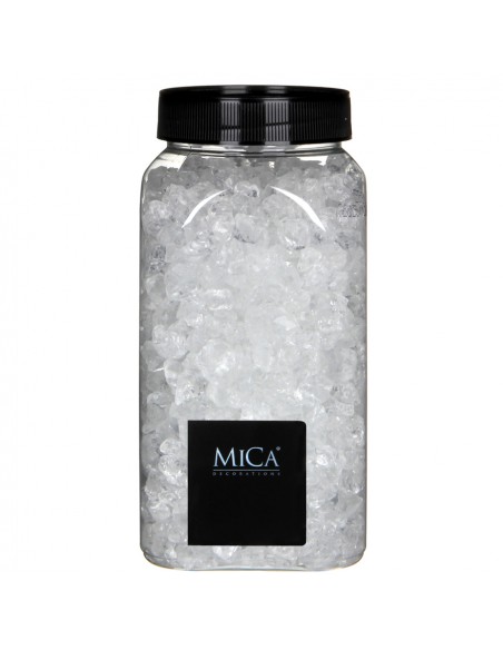 Pietre Decorative Granulometria 4-10 mm TRANSPARENTE 650 ml