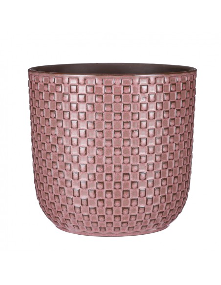 COPRIVASO CERAMICA DAAN PINK - H20,5XD21,5 cm