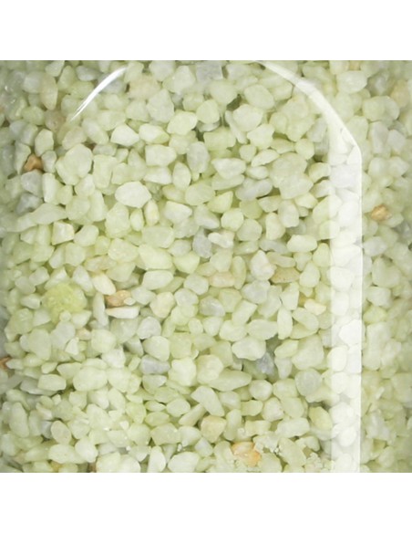 Pietre Decorative Granulato dimensione 2-3 mm LIME 650 ml