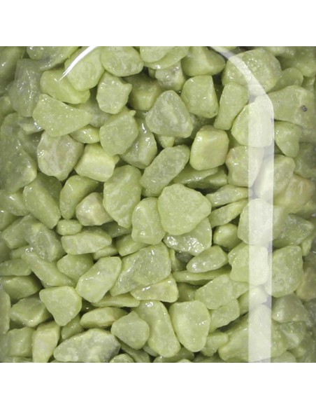 Pietre Decorative dimensione 9-13 mm LIME 650 ml