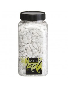 Pietre Decorative dimensione 9-13 mm WHITE 650 ml