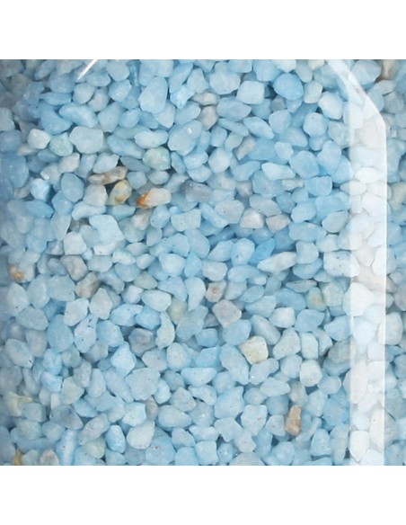 Pietre Decorative Celeste Chiaro Granulato 2-3 mm per vasi