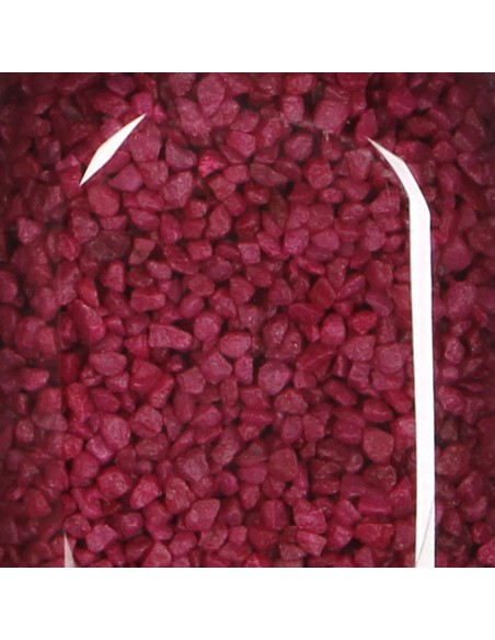 Pietre Decorative Granulato dimensione 2-3 mm FUCHSIA 650 ml