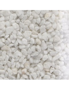 Pietre Decorative color BIANCO - Granulato 2-3 mm per vasi 2